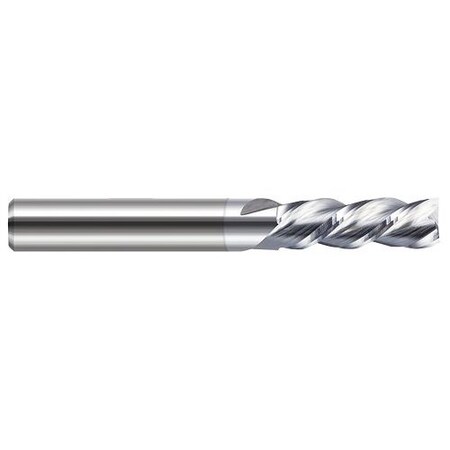 Harvey Tool 3mm Cutter dia. x 9mm  Carbide Square Downcut End Mill for Aluminum Alloys, 3 Flutes, TiB2 Coated 754057-C8